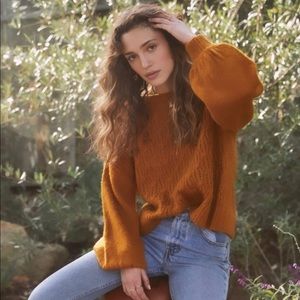 Band of Gypsies cable knit sweater
